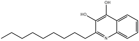 2-(Nonan-2-yl)quinoline-3,4-diol 化学構造式