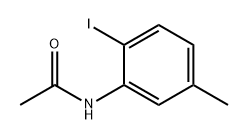 N-(2-碘-5-甲基苯基)乙酰胺, 52164-28-0, 结构式