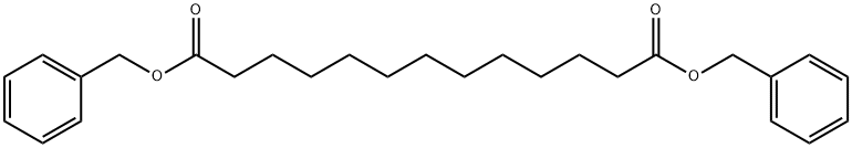 Tridecanedioic acid, 1,13-bis(phenylmethyl) ester Structure
