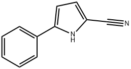 1H-Pyrrole-2-carbonitrile, 5-phenyl- 结构式