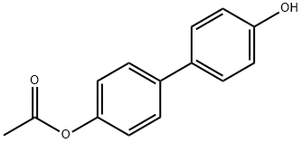 [1,1'-Biphenyl]-4,4'-diol, 4-acetate Struktur