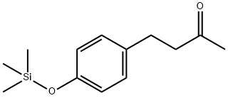 2-Butanone, 4-[4-[(trimethylsilyl)oxy]phenyl]- 化学構造式