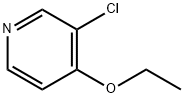 Pyridine, 3-chloro-4-ethoxy- Struktur