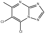 [1,2,4]Triazolo[1,5-a]pyrimidine, 6,7-dichloro-5-methyl-|