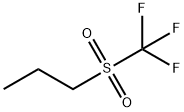 Propane, 1-[(trifluoromethyl)sulfonyl]- Structure