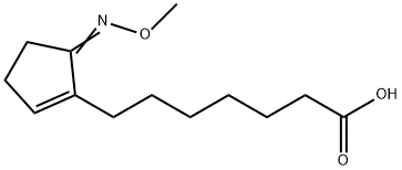 1-Cyclopentene-1-heptanoic acid, 5-(methoxyimino)-