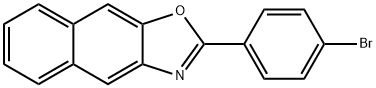 2-(4-溴苯基)萘[2,3]恶唑, 524945-85-5, 结构式
