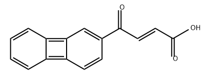 2-Butenoic acid, 4-(2-biphenylenyl)-4-oxo-, (E)- (9CI) Structure