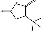 2,5-Furandione, 3-(1,1-dimethylethyl)dihydro-,52685-36-6,结构式