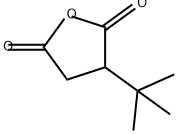 2,5-Furandione, 3-(1,1-dimethylethyl)dihydro- Struktur