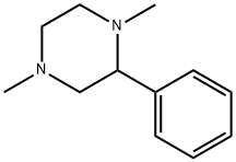 Piperazine, 1,4-dimethyl-2-phenyl- 化学構造式