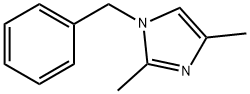 1H-Imidazole, 2,4-dimethyl-1-(phenylmethyl)- Structure