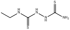 1,2-Hydrazinedicarbothioamide, N1-ethyl- Struktur