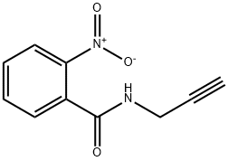 Benzamide, 2-nitro-N-2-propyn-1-yl- Struktur