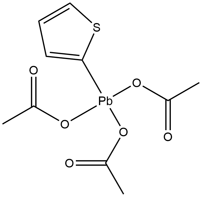 Plumbane, tris(acetyloxy)-2-thienyl- (9CI)|