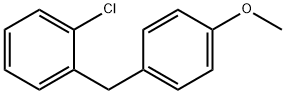 Benzene, 1-chloro-2-[(4-methoxyphenyl)methyl]- Structure