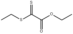 Acetic acid, 2-(ethylthio)-2-thioxo-, ethyl ester Structure