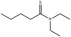 Pentanethioamide, N,N-diethyl- Structure