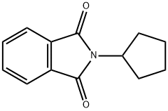 2-Cyclopentylisoindoline-1,3-dione,53291-79-5,结构式