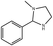 Imidazolidine, 1-methyl-2-phenyl- Structure