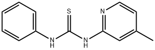 Thiourea, N-(4-methyl-2-pyridinyl)-N'-phenyl-