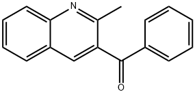 (2-Methylquinolin-3-yl)(phenyl)methanone 结构式