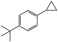 1-(tert-Butyl)-4-cyclopropylbenzene 化学構造式