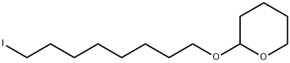 2H-Pyran, tetrahydro-2-[(8-iodooctyl)oxy]- Struktur