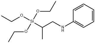 N-(2-(Triethoxysilyl)propyl)aniline Structure