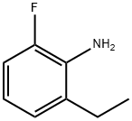 Benzenamine, 2-ethyl-6-fluoro- Struktur