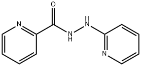 2-Pyridinecarboxylic acid, 2-(2-pyridinyl)hydrazide 化学構造式