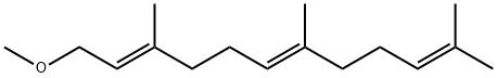 2,6,10-Dodecatriene, 1-methoxy-3,7,11-trimethyl-, (2E,6E)- Structure