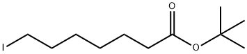 7-碘庚酸叔丁酯 结构式