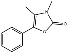 2(3H)-Oxazolone, 3,4-dimethyl-5-phenyl- Structure