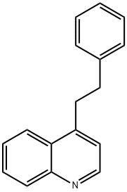 4-フェネチルキノリン 化学構造式