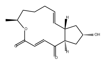 4H-Cyclopent[f]oxacyclotridecin-1,4(6H)-dione, 7,8,9,11a,12,13,14,14a-octahydro-13-hydroxy-6-methyl-, (2E,6S,10E,11aS,13S,14aR)-