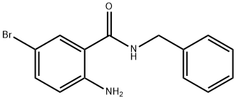 Benzamide, 2-amino-5-bromo-N-(phenylmethyl)- Structure