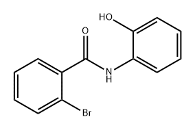 Benzamide, 2-bromo-N-(2-hydroxyphenyl)- Structure