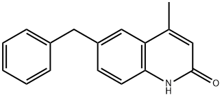 6-Benzyl-4-methylquinolin-2(1H)-one Structure