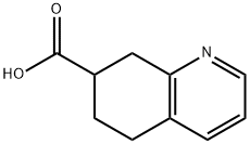 5,6,7,8-四氢喹啉-7-甲酸 结构式
