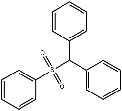 Benzene, 1,1'-[(phenylsulfonyl)methylene]bis- Structure