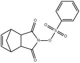 5433-80-7 4,7-Methano-1H-isoindole-1,3(2H)-dione, 3a,4,7,7a-tetrahydro-2-[(phenylsulfonyl)oxy]-