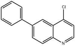 4-Chloro-6-phenylquinoline Struktur