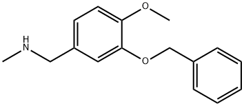 Benzenemethanamine, 4-methoxy-N-methyl-3-(phenylmethoxy)-