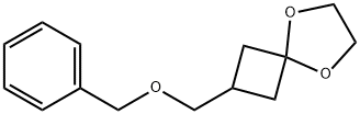 5,8-Dioxaspiro[3.4]octane, 2-[(phenylmethoxy)methyl]- 化学構造式