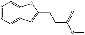 2-Benzofuranpropanoic acid, methyl ester 化学構造式