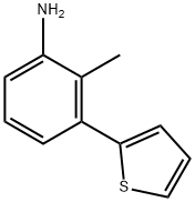 2-Methyl-3-(thiophen-2-yl)aniline Structure