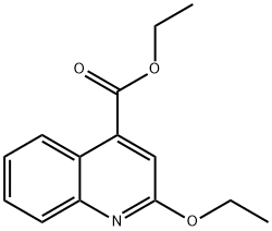 Ethyl 2-ethoxyquinoline-4-carboxylate,5471-39-6,结构式