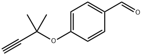 Benzaldehyde, 4-[(1,1-dimethyl-2-propyn-1-yl)oxy]-