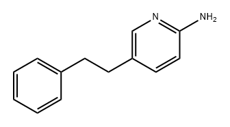 2-Pyridinamine, 5-(2-phenylethyl)- Struktur